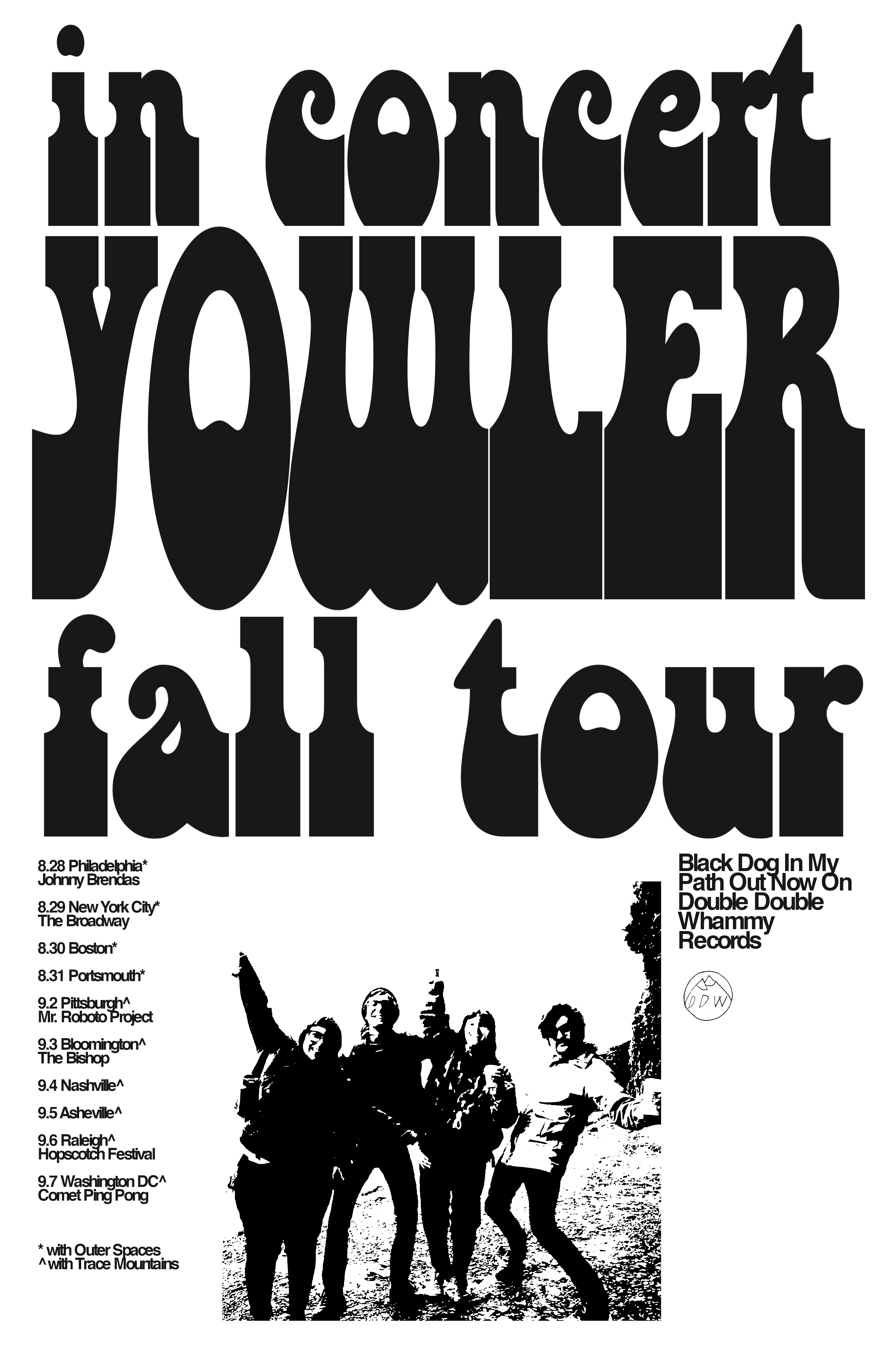 Poster, Yowler, Fall Tour, 2019